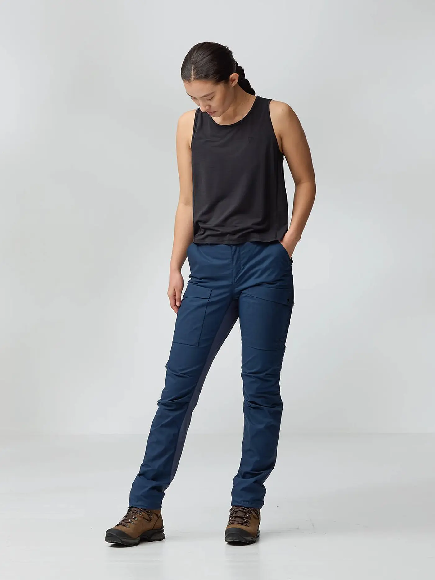 FJÄLLRÄVEN | Damen Wanderhose Abisko Hybrid G1000 | 